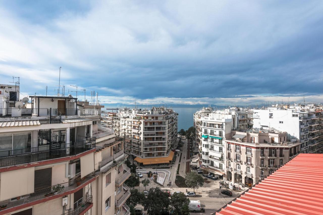 Penthouse Level 9, Nilie Hospitality Mgmt Apartment Tesalonika Bagian luar foto